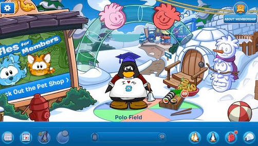 My Penguin on iPhone2